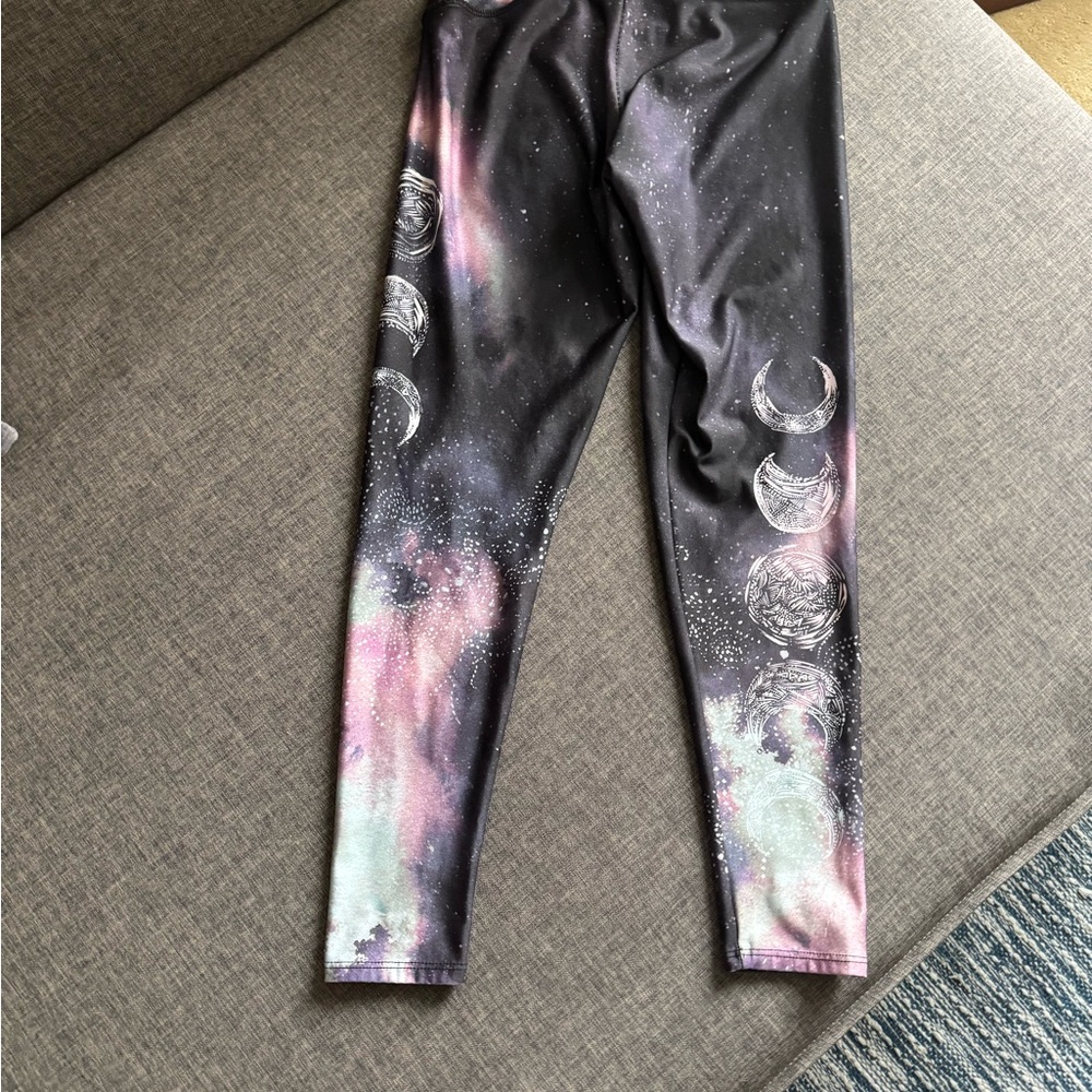 Onzie HIGH Rise Graphic Midi 7/8 Yoga Leggings – Solar NWOT - Picture 7 of 10